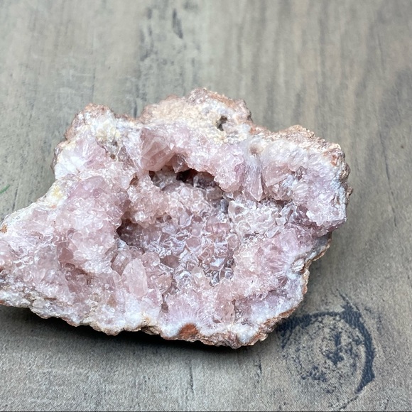 Pink Amethyst Raw Rough Crystal Stone Cluster Natural Specimen - Picture 4 of 8